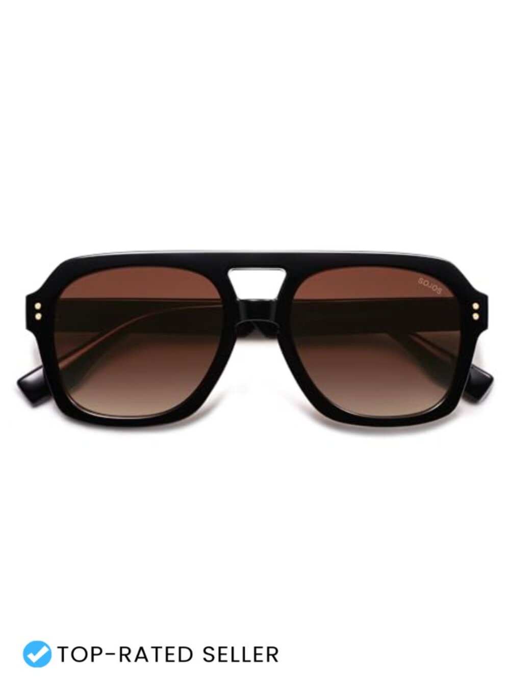 SOJOS Style Retro Polarized Aviator Sunglasses Unisex UV400 Protection